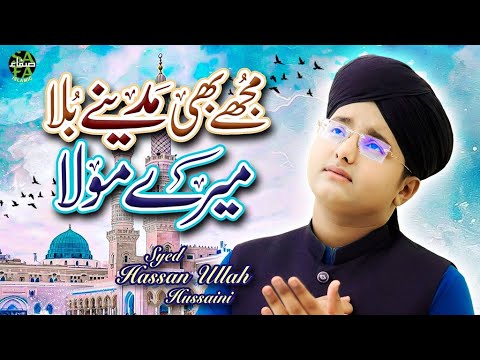 Syed Hassan Ullah Hussaini | Mujhe Bhi Madine Bula Mere Maula | New Heart Touching Naat 2025