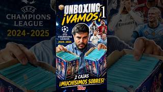 Unboxing Mbappé, Saka, Foden, sobres champions league Topps. #futbol #shorts #mbappe #collection🔥⚽️