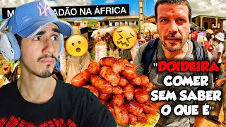 VOCÊ COMERIA NO MERCADÃO BAGUNÇADO DE MADAGASCAR??? (React Sou Mochileiro)