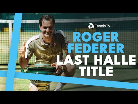 The Story Of Roger Federer's Final Halle Title In 2019! 🏆