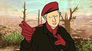 Fighting Ocelot in Metal Gear Solid Δ: Snake Eater