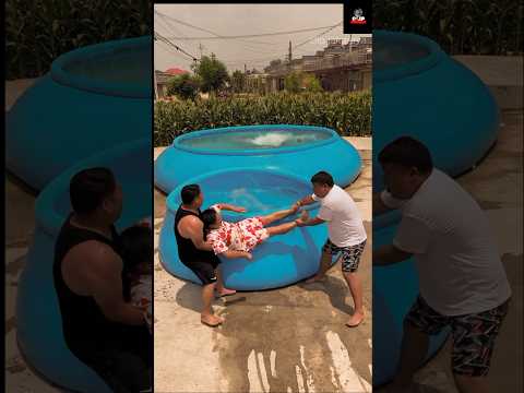 I can't swim.😭😱💪mini woodtoy- woodworking art skill/wood hand #youtubeshorts #shorts #foryou