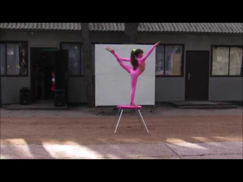 Nadine The Contortion Girl Training Outdoors Nadine The Contortion Girl Training Outdoors