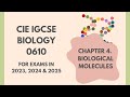 Biology: Macromolecules and Tests