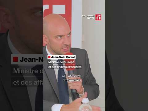 Pourquoi la France abandonne la projection de Mercator (Jean-Noël Barrot - extrait) • RFI