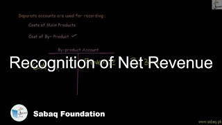 Recognition of Net Revenue