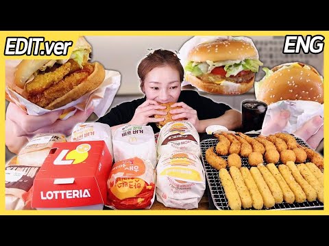햄버거 먹으려면 무조건 봐야하는 햄버거 3사 신제품vs부활 메뉴 먹방🍔250819/Mukbang, eating show