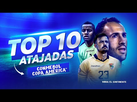 Top 10 ATAJADAS en la CONMEBOL Copa América™