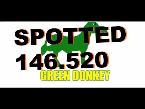 The Green Donkey Sighting Simplex 146.520.