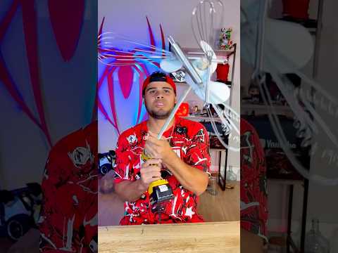 Furadeira + bombril