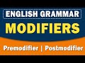 Modifiers and Their Functions in Grammar