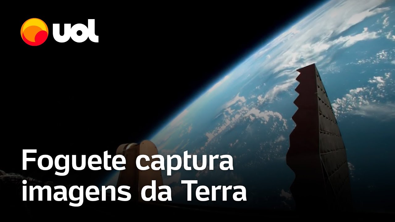 SpaceX captura imagens impressionantes da Terra durante lançamento de megafoguete veja vídeo