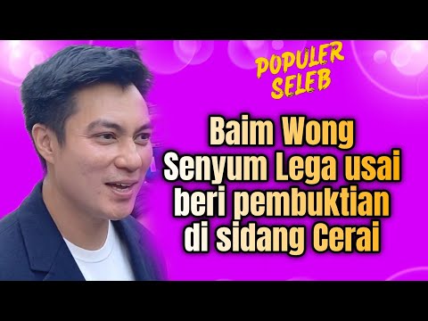 BAIM WONG PILIH BUNGKAM USAI SIDANG CERAI DENGAN PAULA VERHOEVEN