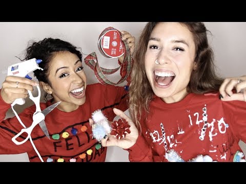 MAKING UGLY SWEATERS!! w/ Liza Koshy