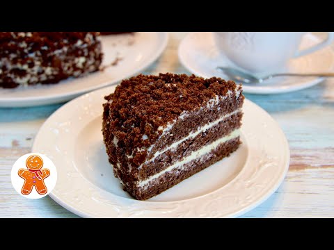 Домашний Торт на Кефире 🎂 Просто и Очень Вкусно