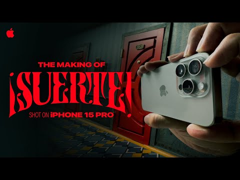 Shot on iPhone 15 Pro | The making of “¡Suerte!” | Apple