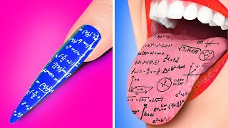 HOW TO BECOME SMARTEST STUDENT || Genius School Hacks Every Student Should Know by 123 GO SCHOOL