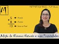 Propriedades e Conceitos da Adição