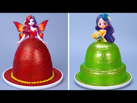 Cutest Princess Cakes Ever 👑👑 Amazing Pull Me Up Doll Cake | Tsunami Cake