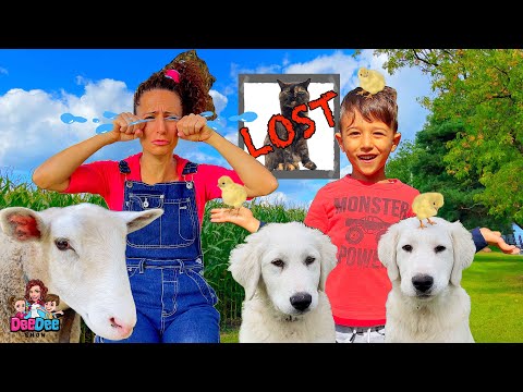 DeeDee Lost Her Cat | Funny Stories For Kids