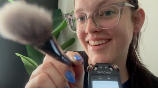 ASMR Lofi Personal Attention: Doing Your Skin Care, Makeup & Hair -tascam mic, old school asmr vibes