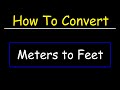 Converting Meters to Feet