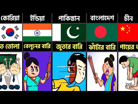 সন্তানকে কিভাবে শাসন করছেন? দেখুন বিভিন্ন দেশের মায়েরা সন্তানকে কিভাবে শাসন করে । Mom Punishment