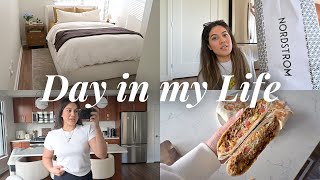 new bedroom furniture, Nordstrom sale haul & faves, homemade Crunchwrap supreme | DAY IN MY LIFE