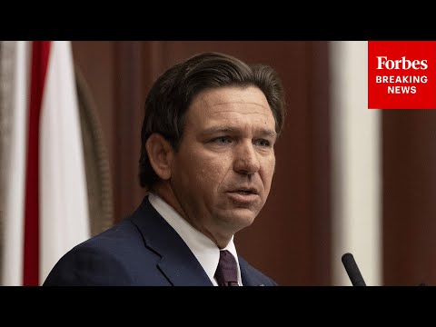 YouTube video thumbnail: Ron Desantis: 'We've Changed The Underlying Architecture' Of Liberal Higher Education In Florida