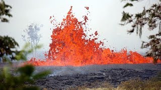Kilauea volcano lava cuts off key escape route in Hawaii, man injured