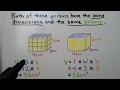 Concrete Volume and Area Problems