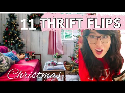 Top 11 BEST Christmas THRIFT FLIP Decor / Gift ideas on a budget