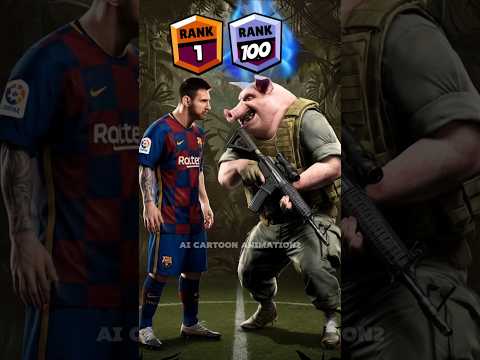 Messi vs Animals ( Shooter Version) 🔫🤪