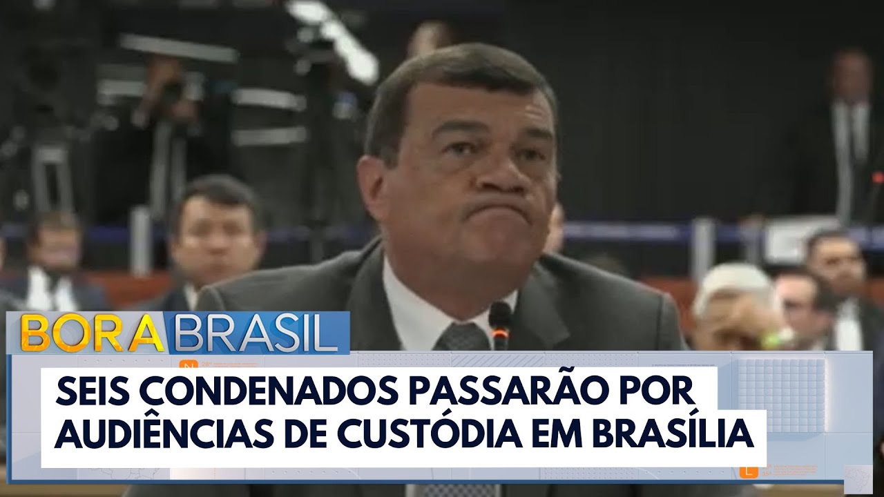 Seis condenados passarão por audiências de custódia em Brasília TV Online Seis condenados passarão por audiências de custódia em Brasília