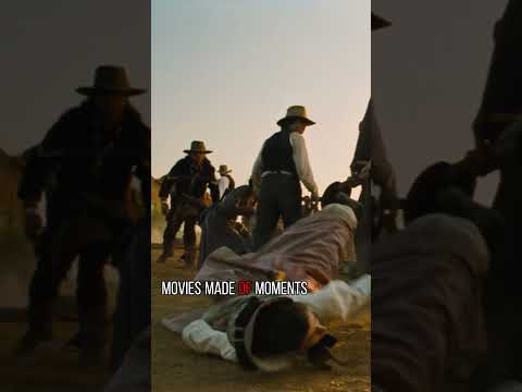 The American remake of the Japanese "Seven Samurai" begins with a massacre."The Magnificent Seven".