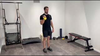 Einarmiger Kettlebell-Curl