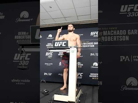 Islam Makhachev makes weight! 🚨 #ufc330