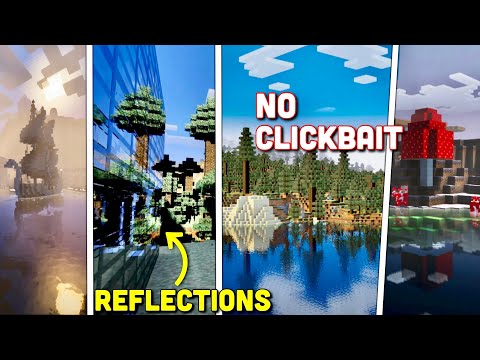 (Top 4) Best *NEW* Minecraft Bedrock 1.21+ Ultra Realistic Shaders (iOS, Android, Windows)