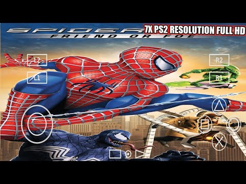 Keren Wajib Coba ! - Game Spider-Man: Friend Or Foe PS2 AetherSX2 Android