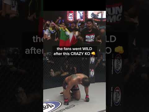 From The Archives 🎞️ The home crowd went BALLISTIC for Aung La N Sang 🤯😱