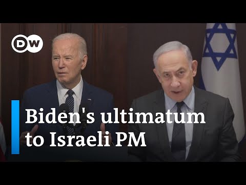 Israel opens routes for aid deliveries after Biden's stark warning to Netanyahu | DW News
