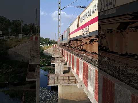 Powerful WAP7 12648 KONGU express | Train to #Coimbatore #shorts #indianrailways