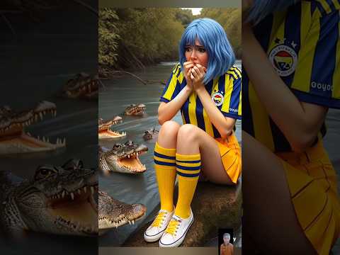 Timsah'tan Kurtar #fenerbahçe #galatasaray #animation #ai #funny #cartoon #beşiktaş #shortsvideo