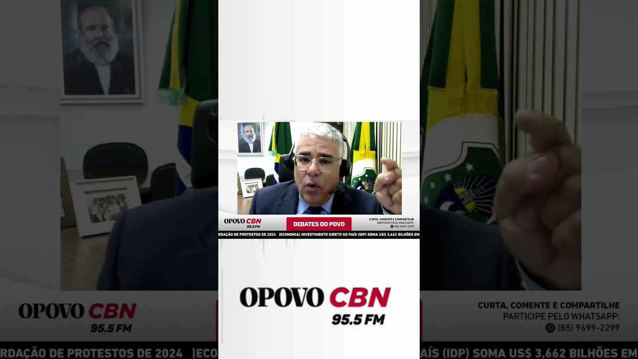 Girão diz que participou do evento de Bolsonaro e fala sobre ditadura STF e Congresso