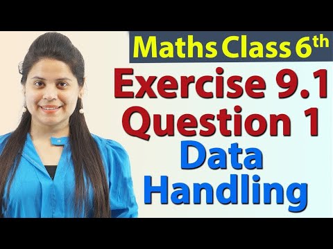 Question 1 - Ex 9.1 - Data Handling - Chapter 9 - NCERT Maths Class 6th