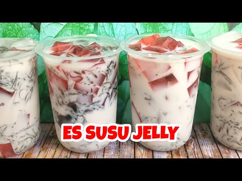 IDE JUALAN DIJAMIN LARIS MANIS | COCOK UNTUK MUSIM PANAS | ES SUSU JELLY