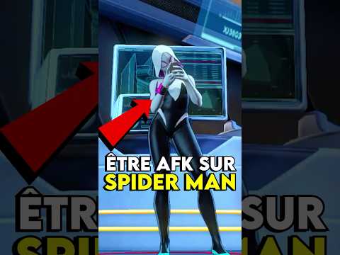 Les animations d’AFK dans les jeux Spider-Man ! #spiderman
