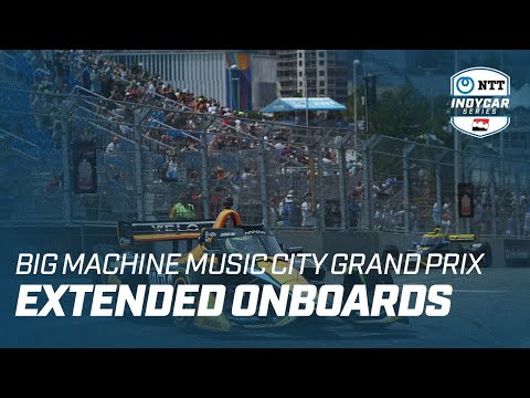 Extended Onboards // Pato O'Ward at the Big Machine Music City Grand Prix