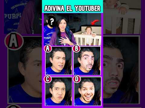 Adivina El YouTuber Perdido En La Imagen | Fede Vigevani, Mau McMahon, Ruben Tuesta #shorts