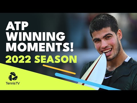 Every Championship Point & Trophy Lift From 2022 ATP Season! 🏆